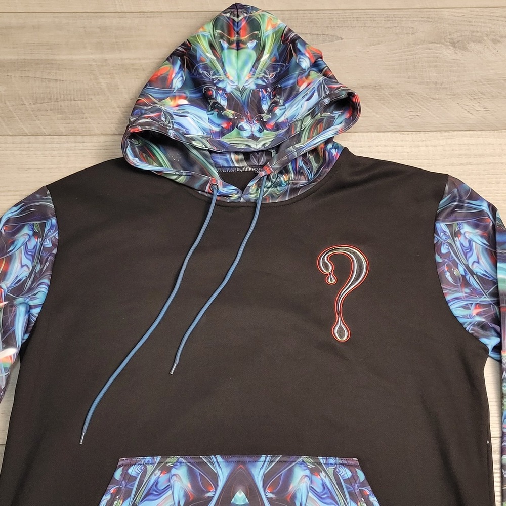 Johnathan Singer x Many Visions Threshold Consciousness Dripper Hoodie XL Tipper - Picture 2 of 16
